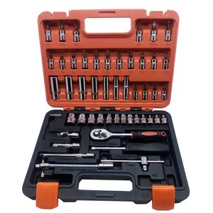 آچار بکس و سری بکس مدل DF530 مجموعه 53 عددی